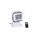 Proiector LED Rotativ cu Telecomanda Wireless 50W, 4000 lumeni, SPOT Beam, Alb