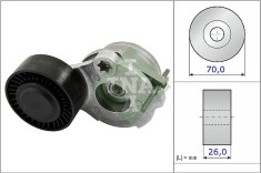 INA 534 0470 10 Intinzator curea, curea distributie