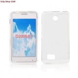 Husa Silicon Transparenta Sony Xperia E1 (D2005) - Protectie Slim