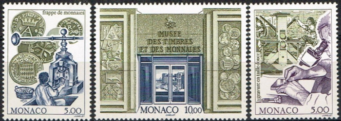 C4931 - Monaco 1986 - Filatelie 3v. neuzat,perfecta stare