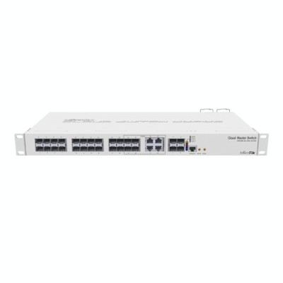 Cloud Router Switch 20 x SFP, 4 x SFP+, 4 x Combo (Gigabit sau SFP) - Mikrotik CRS328-4C-20S-4S+RM SafetyGuard Surveillance foto