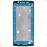 Capacul frontal pentru Motorola Moto G6 Plus (XT1926) albastru