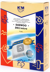 Sac aspirator Daewoo RC300, sintetic, 4X saci, KM foto
