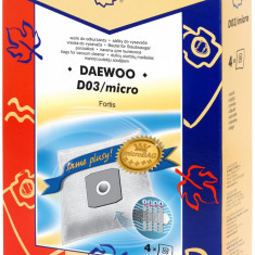 Sac aspirator Daewoo RC300, sintetic, 4X saci, K&M