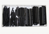 Set tuburi contractibile la caldura 127 buc negre, 2.0x40mm - 13x85 mm Kft Auto