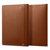 Husa pentru laptop 13, 14&quot;, spigen valentinus sleeve, classic brown