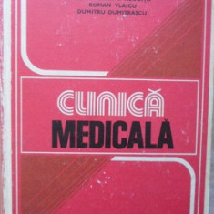 CLINICA MEDICALA-CONSTANTIN I. NEGOITA, ROMAN VLAICU, DUMITRU DUMITRASCU