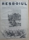 Ziarul Resboiul, nr. 187, 1878; Infirrmierii Crucii Rosii ridicand ranitii