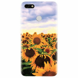 Husa silicon pentru Huawei P9 Lite, Sunflowers