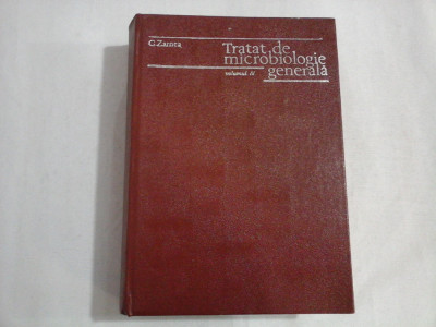 TRATAT de MICROBIOLOGIE GENERALA * IMUNOLOGIE vol.IV - G. ZARNEA foto