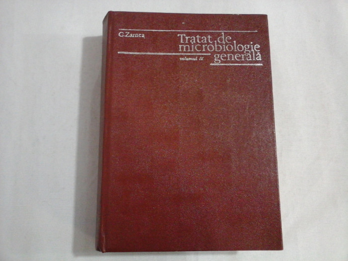 TRATAT de MICROBIOLOGIE GENERALA * IMUNOLOGIE vol.IV - G. ZARNEA