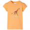 Tricou pentru copii, portocaliu aprins, 128