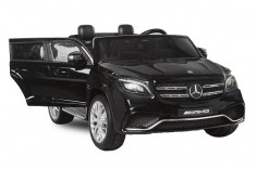 Masinuta electrica Mercedes GLS63 AMG 4x4 12V 180W STANDARD Negru foto