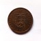 Insula Jersey 1/12 shilling NM ( 1954 ) moneda bronz km #20 tiraj mic rara