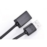 Cablu prelungitor USB 2.0 tata - mama-Lungime 1 Metru-Culoare Negru, Ugreen