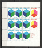 Olanda/Tarile de Jos.1970 Pentru copil:Cuburi colorate-Bl. GT.83, Nestampilat