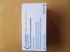Clexane 4000 ui / 0,4 ml foto