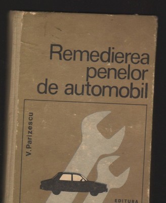 C8700 REMEDIEREA PENELOR DE AUTOMOBIL - V. PARIZESCU foto
