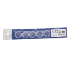 5 Capsule pentru monede de 22,5 mm