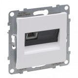 Priza RJ11 conectare rapida Legrand Suno alb 721161