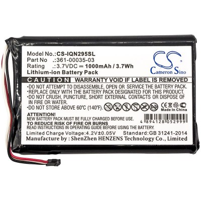 3,7V-900MAH LI-ION NAVI ACUMULATOR PT GARMIN COM Articol Alternativ foto