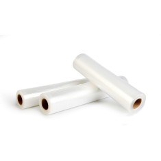 Rola de pungi pentru aparat de vidat Heinner HAV-BAGS-3R, dimensiuni: 28 X 300 cm, 3 bucati/set, compatibile cu modelele: HAV-E110SS, HAV-E110BKSL, HA