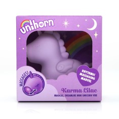 Karma Lilac - Vibrator Mini Unicorn, mov, 9.5 cm