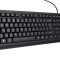 Tastatura cu fir Trust, negru