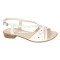 Sandale dama albe, din piele naturala, ROVI Design - LS36A Marimea 38