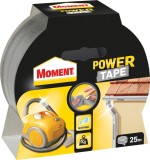 Banda adeziva pentru reparatii, Moment Power Tape, polietilena + panza, argintiu, 48 mm x 25 m