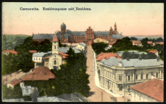 Carte Postala Veche Circulata 1918 BUKOWINA Bucovina CZERNOWITZ Cernauti foto