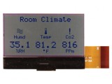 Display LCD Grafic 128x64 COG STN Pozitiv Gri 55,5x38x2,1mm