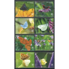 Aitutaki 2020 Mi 1133/40 MNH - Fluturi (160 &euro;)