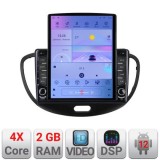 Navigatie HHyundai I10 2007-2013 Android radio gps internet quad core 2+32 ecran vertical 9.7&quot; KIT-i10-2007+EDT-E708 CarStore Technology