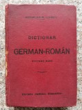 Dictionar German-roman Editiune Mare, Ed A Ii-a - Maximilian W. Schroff ,553473, SCRISUL ROMANESC