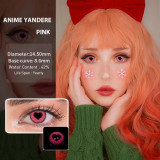 Lentile de contact colorate diverse modele cosplay - YANDERE PINK