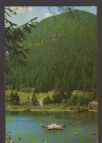 CPIB 24976 CARTE POSTALA - TUSNAD. LACUL CIUCAS, CIRCULATA, 1969, STAMPILE, TIMBRU
