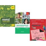Pachet Bacalaureat 2026. Eseul. Varianta rapida de pregatire, Matematica M2 Profil Stiinte ale naturii si Biologie clasele 9-10 - Liliana Paicu, Claud