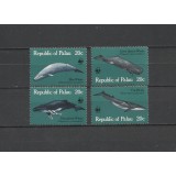 PALAU 1983 WWF FAUNA PROTEJATA BALENE