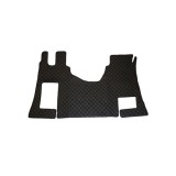 Cumpara ieftin Covor auto imitatie piele dedicat Camion Mercedes Actros MP4 ,podea plata ,Cutie automata Negru Rosu