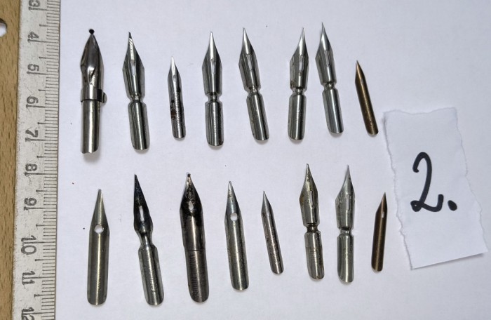 LOT PENITE PENTRU TOC SCRIS , PT .GRAGICA , TUS , CALIGRAFIE , DESEN