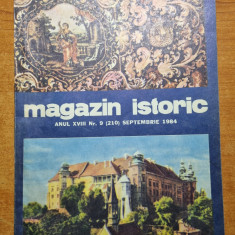 revista magazin istoric septembrie 1984