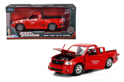 MASINUTA METALICA FAST AND FURIOUS 1999 FORD SVT F-LIGHTNING foto