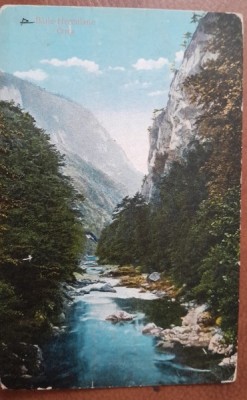 Carte postala, Baile Herculane, Cerna, 1922 foto