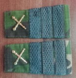 C3 - Grade militare - mozaic padure - plutonier adjutant artilerie