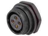 Soclu SP21 mamă PIN 4 IP68 30A 500V 4mm2 -25&divide;85&deg;C