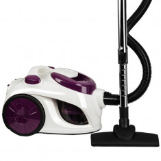 Aspirator fara sac Hausberg HB-2005, Cyclonic, 3 L, Tub telescopic, 900 W, diverse culori foto