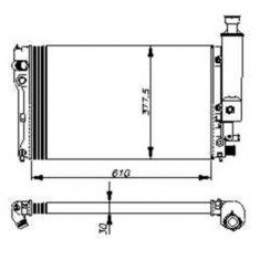 Radiator racire Peugeot 405, 1987-1992, Motorizare 1, 6 53/69kw; 1, 9 70/77/88/90/93kw; 1, 9 D 51kw; 2, 0 112kw Diesel/Benzina, tip climatizare cu/fa