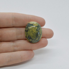 Cabochon turcoaz tibetan 26x22x9mm c10