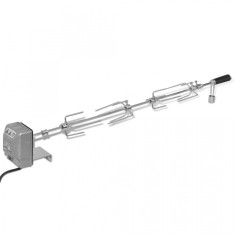 Rotisor cu motor profesional pentru gratar, o?el, 1000 mm foto